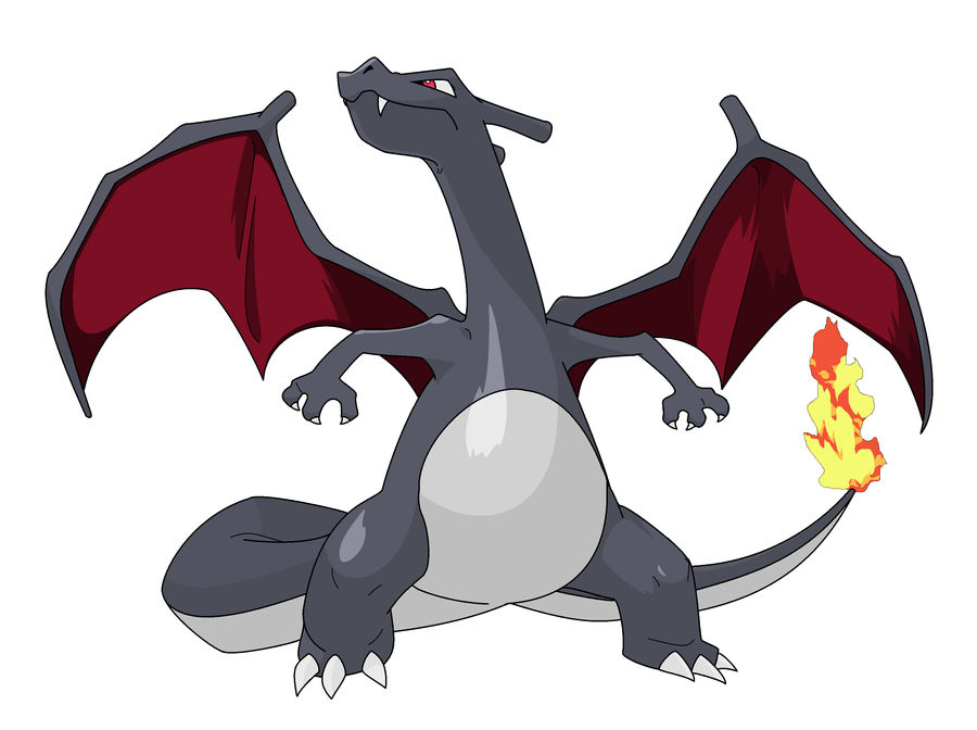 Shiny Charizard By ReaperKitty 410 On DeviantArt shiny-mega-charizard-x-pokemon-card-pokemon-drawing-easy-printable
