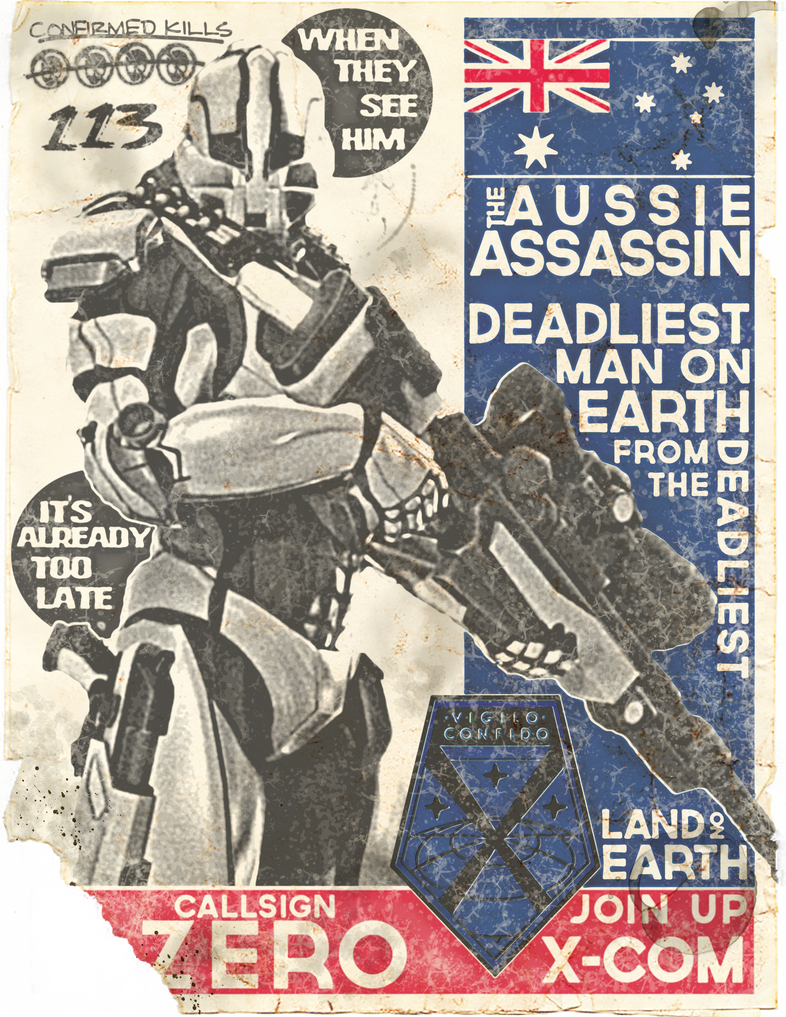 Xcom Poster XCOM Recruitment Poster 'Zero' by CoryMcD on DeviantArt