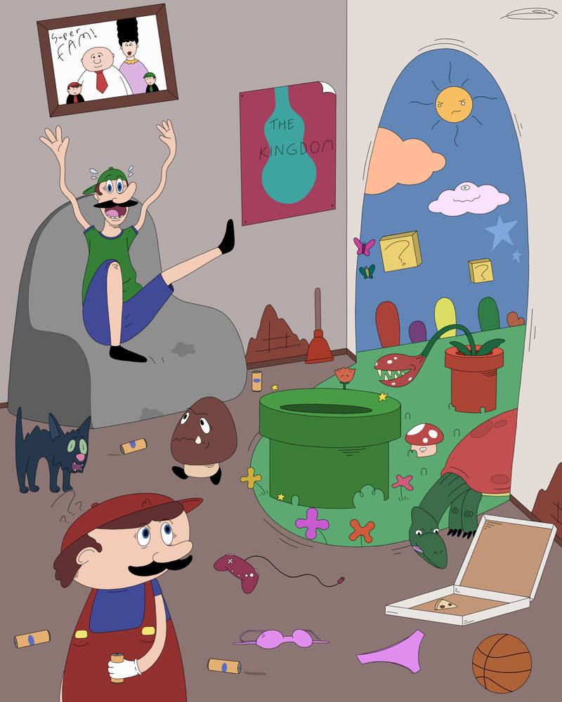 Mario Beginning Mario Bros. Beginnings by samkrush1 on DeviantArt