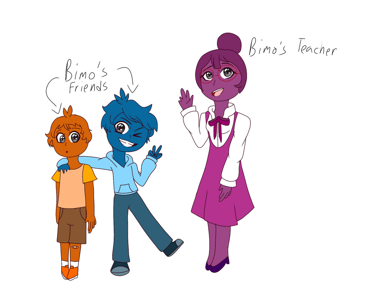 Bimo Character More Bimo redesigns by Janessacuteartist on DeviantArt