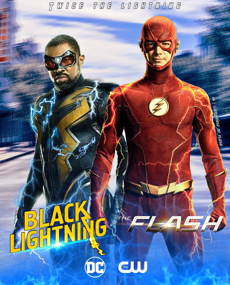 Twice The Lightning (The Flash + Black Lightning) by universe-of-flash on  DeviantArt
