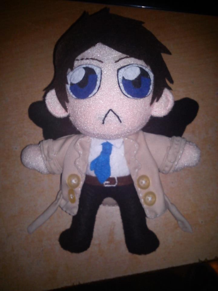 Supernatural Castiel Plush - SOLD