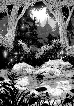 Test Forest (Clip Studio brushes for my web comic)