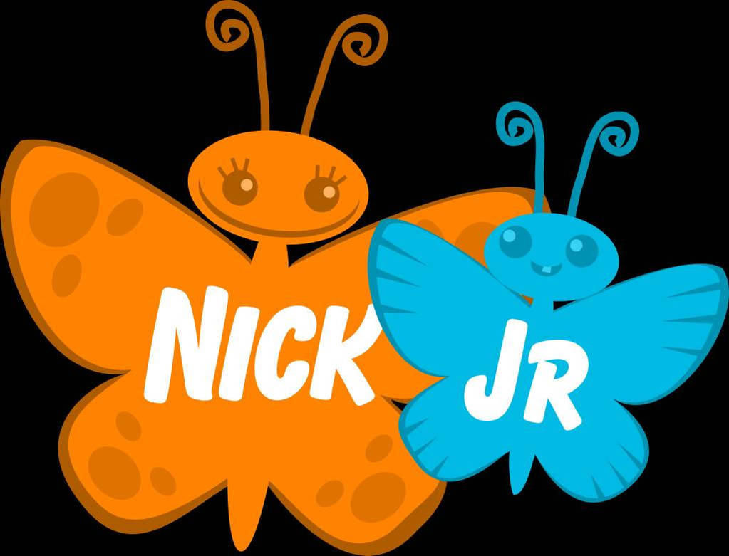 Nick Jr. Logo - Butterflies 3 by 30nyeave on DeviantArt