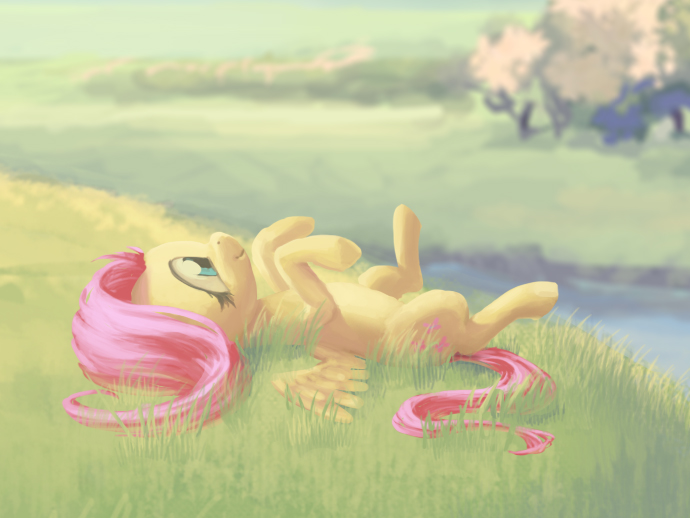Fluttershy Daydreaming