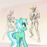 Lyra draws some humans