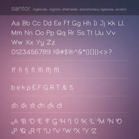 Santor Typeface