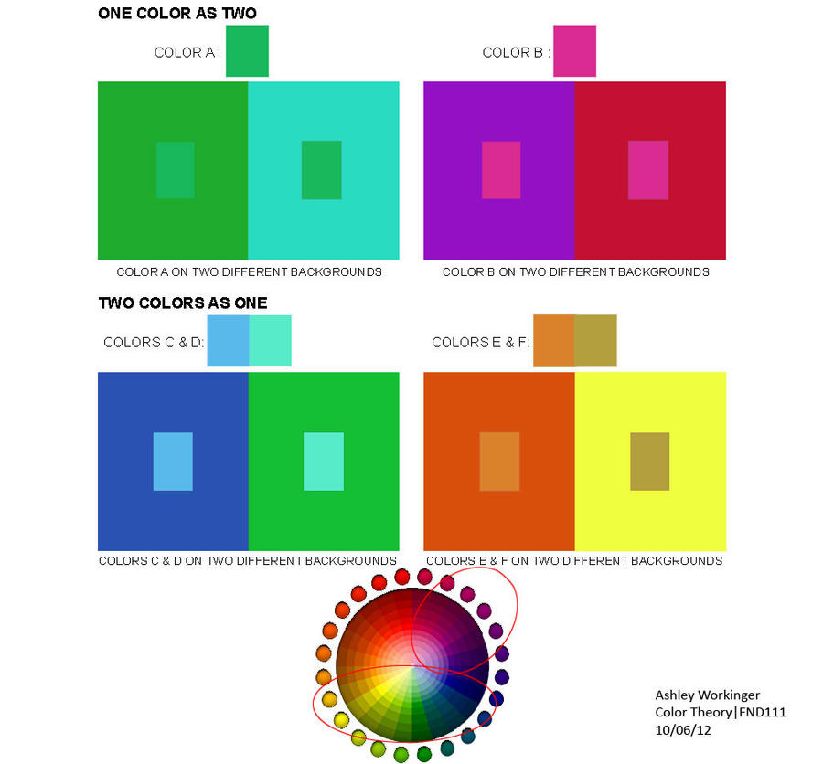 Color Theory  Color Relativity by crimsonwhitefang on DeviantArt