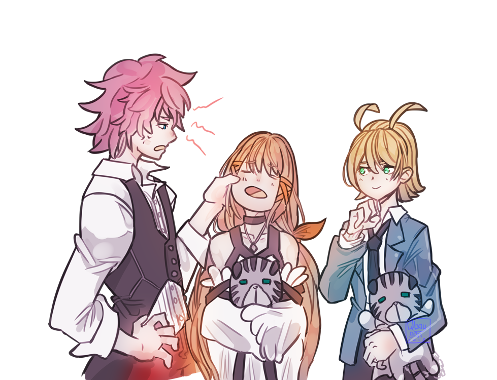 Lauriam, Strelitzia and Elrena by qbaysan on DeviantArt