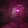 Lamp Shade With Lights On