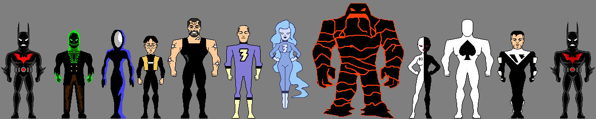 Batman Beyond Micros by Emyrots on DeviantArt