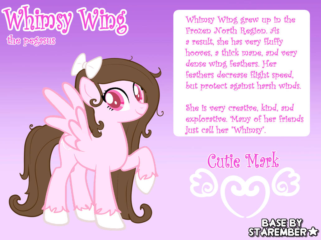 NEW Whimsy Wing Ref by Ocelart on DeviantArt