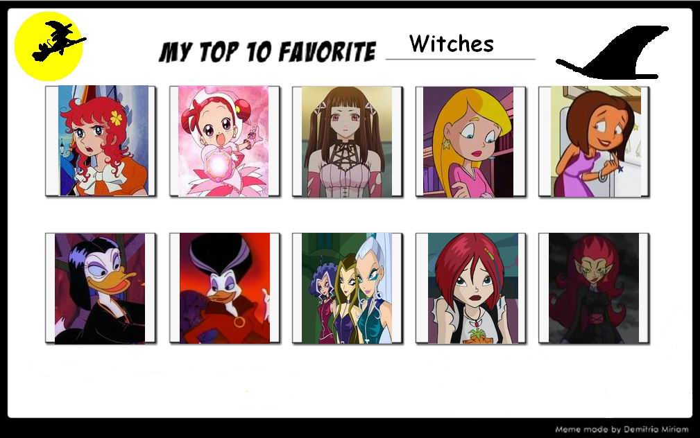 Top 10 Witches