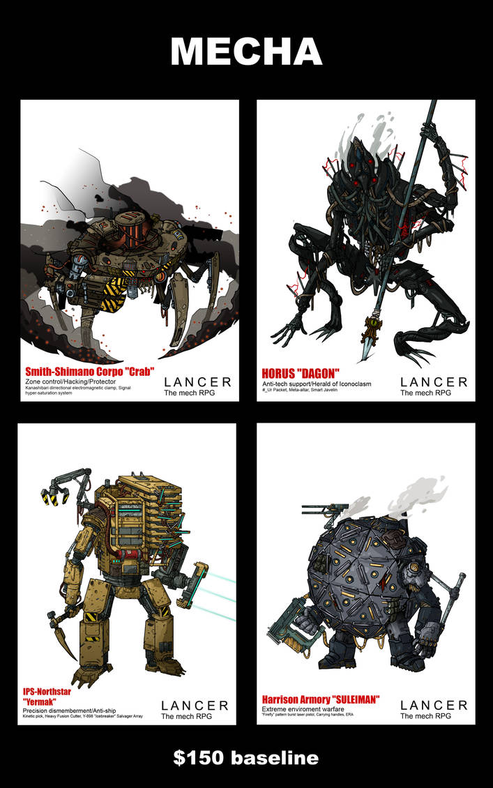 Mecha Sheet by terkmc on DeviantArt