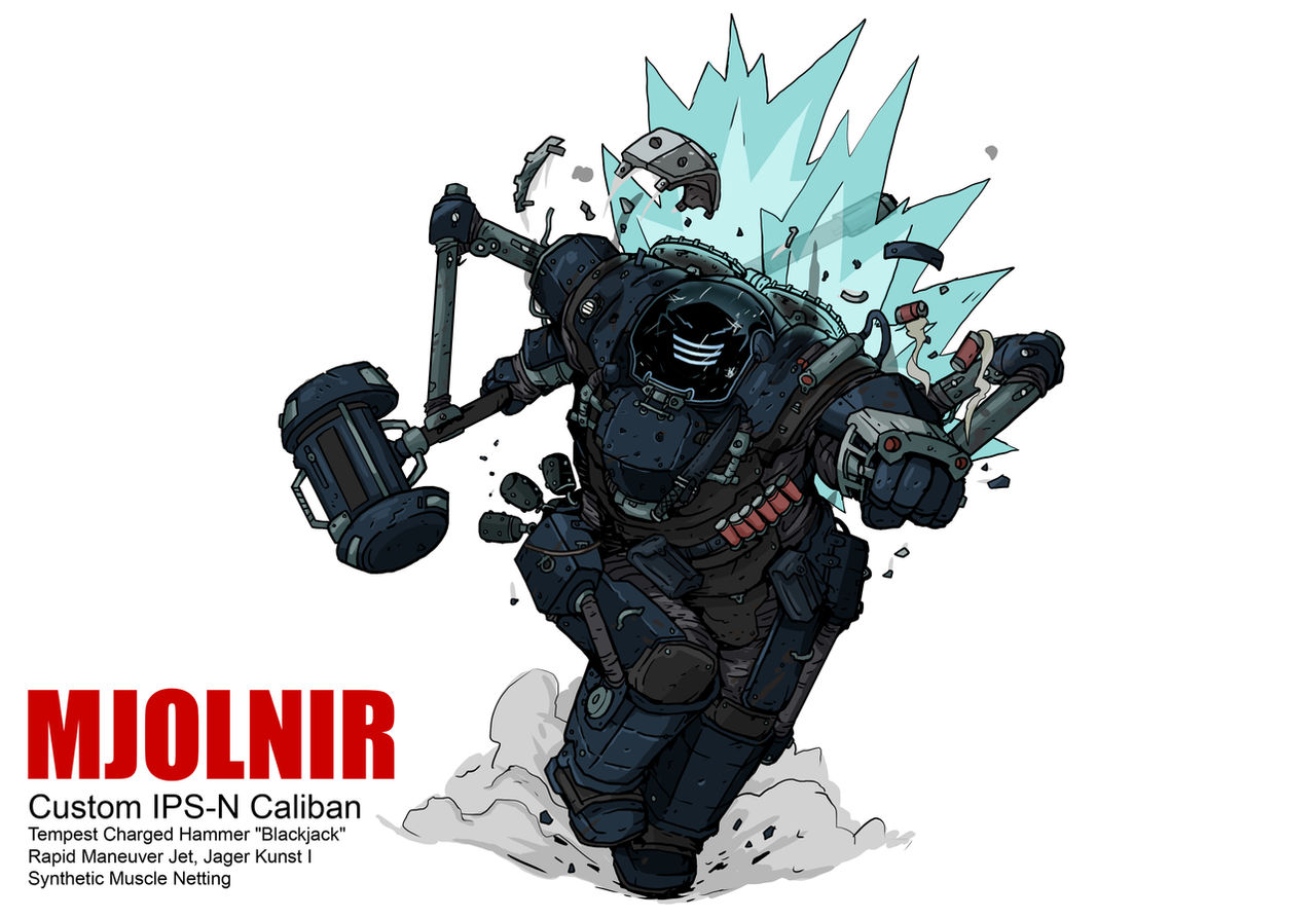 Caliban Robot Custom Caliban Commission by terkmc on DeviantArt