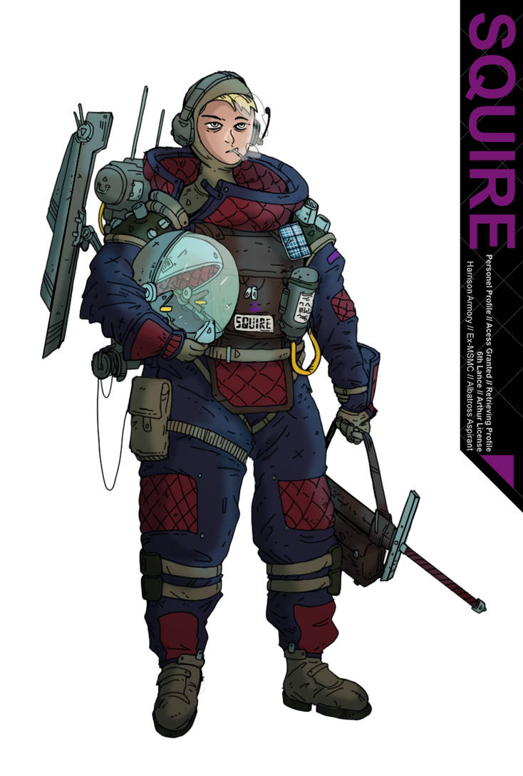 Hardsuits Deviantart Hardsuit Squire by terkmc on DeviantArt