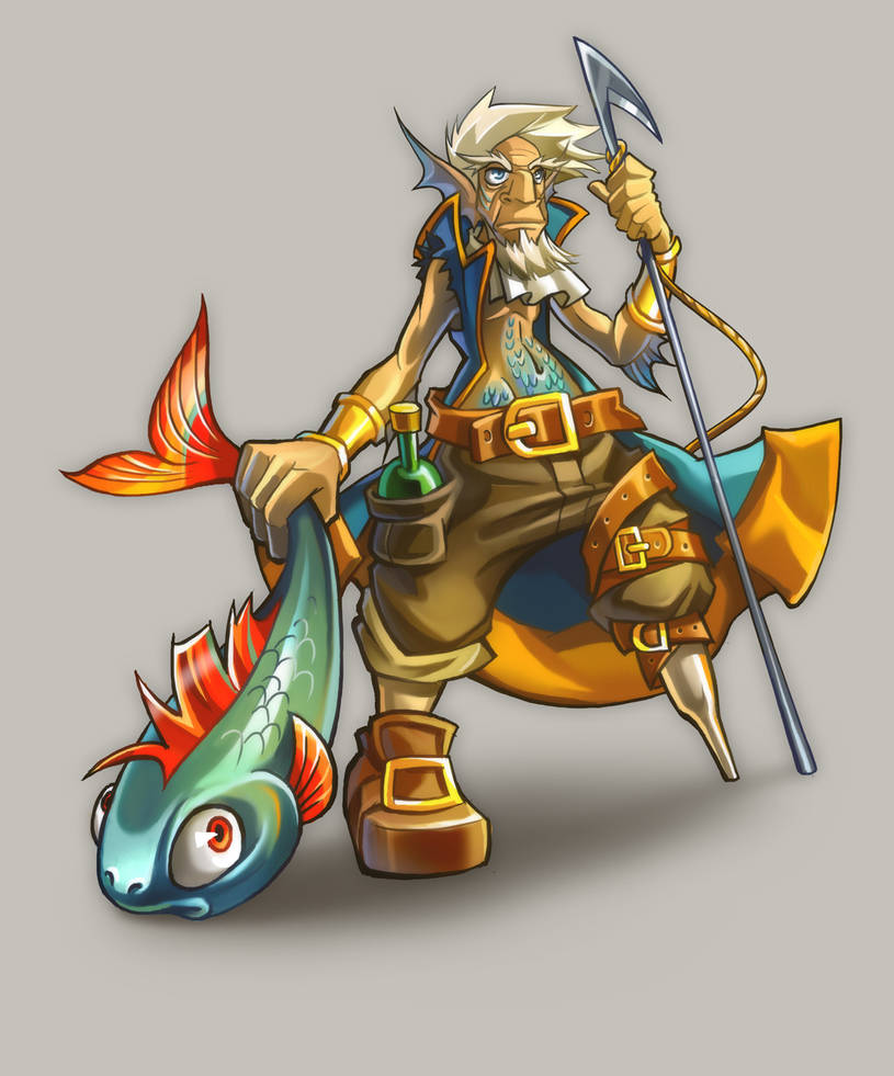 Fishman by Tai-atari on DeviantArt