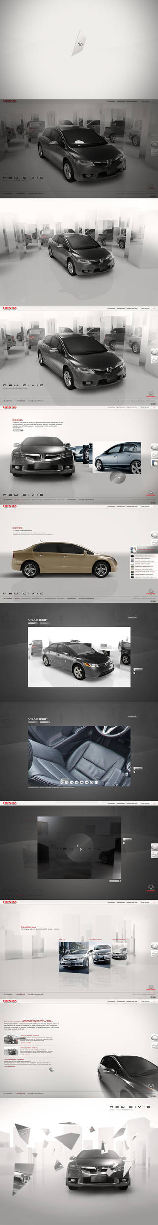 New Honda Civic 2009 - WebSite