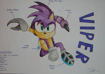 My Sonic X OC: Viper