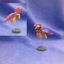 My Little Pony custom: flying Fluttershy + goggles