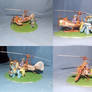 MLP FiM custom: Derpy, Dinky + steampunk autogiro!