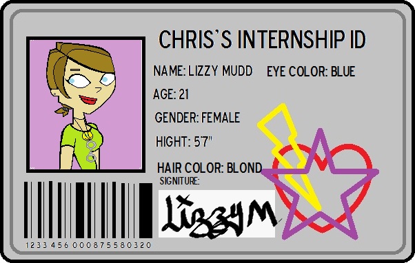 Lizzy I.D. Total Drama