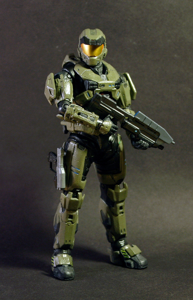 Master Chief Custom Figure Custom Master Chief Figure - Halo Reach by Fire1138 on DeviantArt