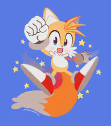 Classic Super Tails by Omhig on DeviantArt