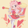 Lemiuru's Amy Rose gijinka