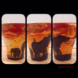 African sunset mug (p. 2/3)