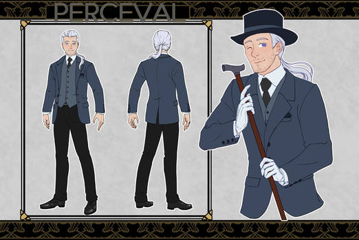 Commission : Rerference sheet - Perceval