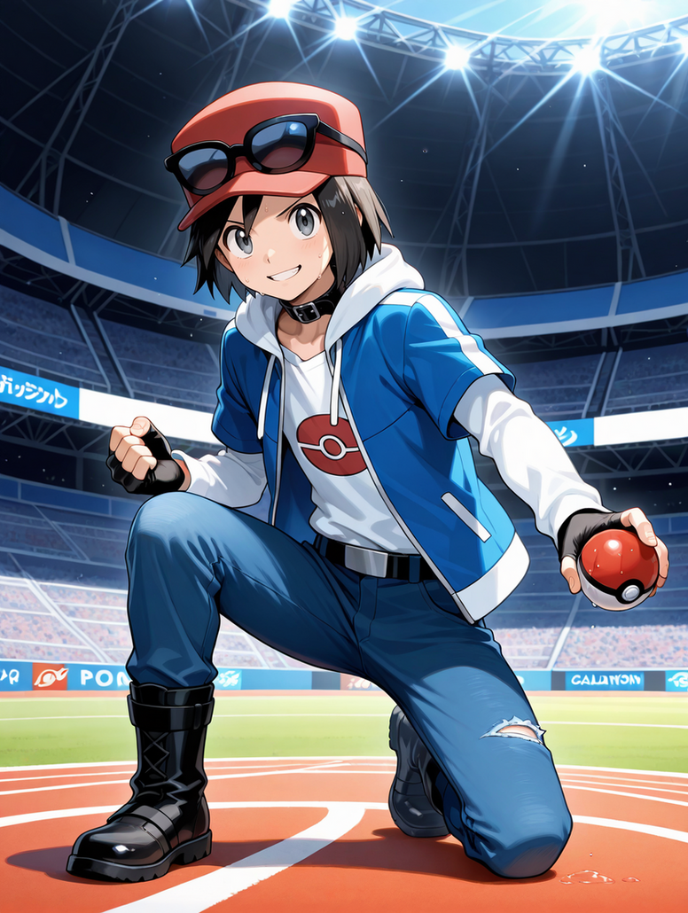 Calem - Ready for a pokemon battle! by xcalem69 on DeviantArt