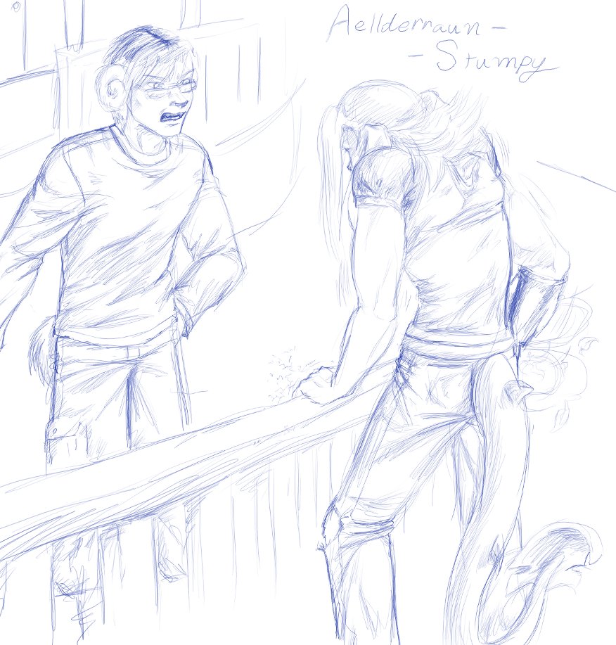 Sketch- Aell and Stumpy