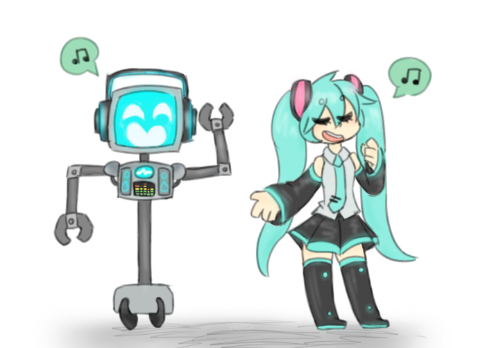 the musical robot(s)