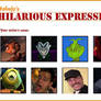 My Top 8 Hilarious Expressions