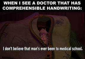 Doctor's Handrwriting