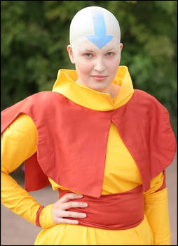 Avatar Aang Cosplay 1