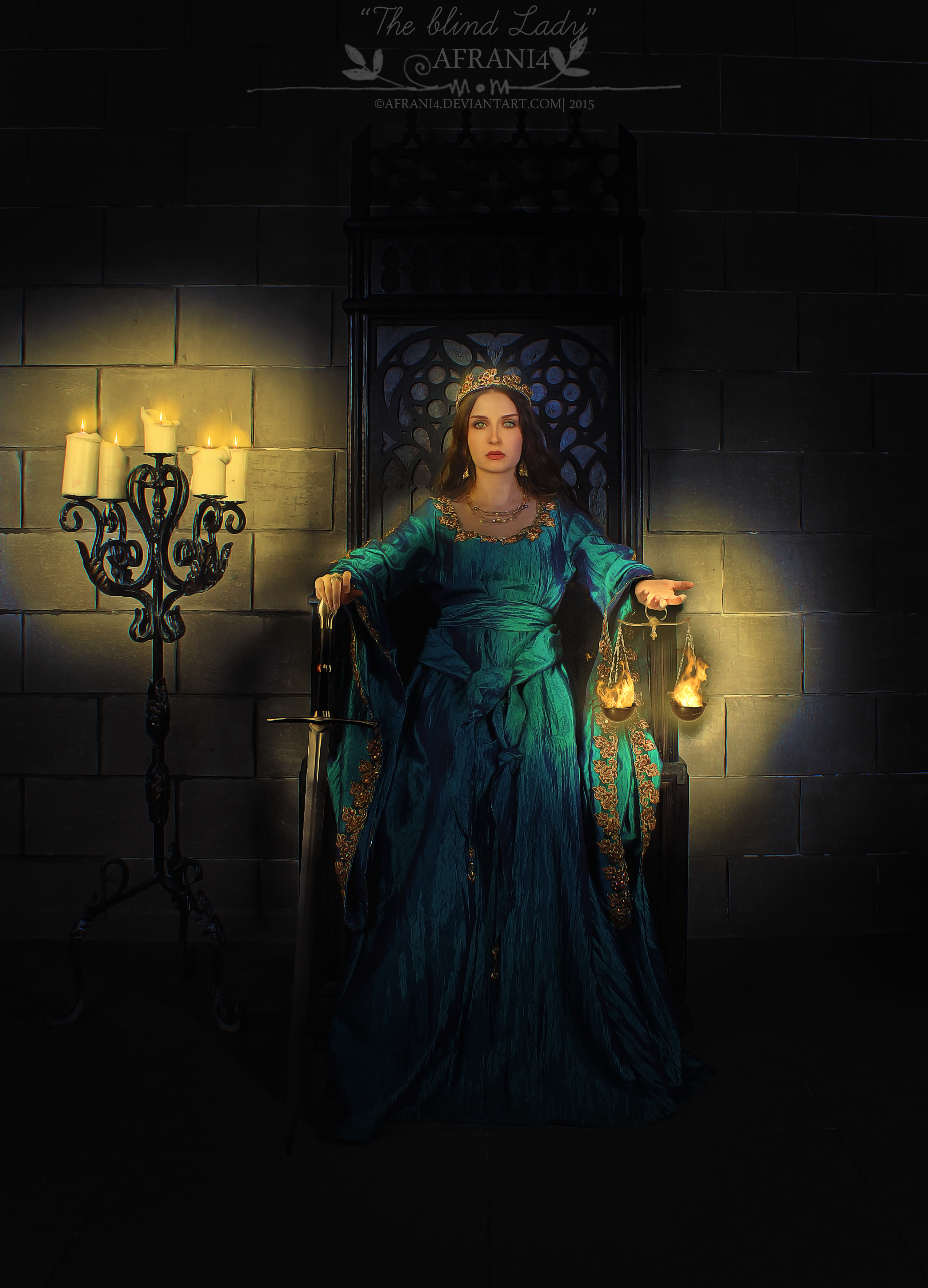 The blind Lady by Afrani4