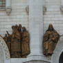 high reliefs of the Cathedral of Christ the Savior