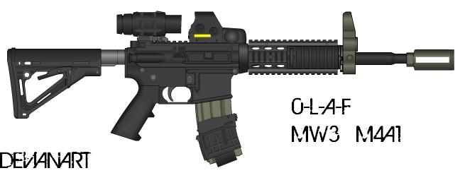CODModern Warfare 3 M4A1 By 0 L A F On DeviantArt.