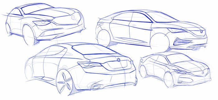 Mazda Sketches