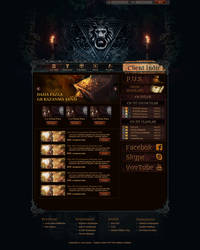 Kingdom Online UI / Knight Online Web Site