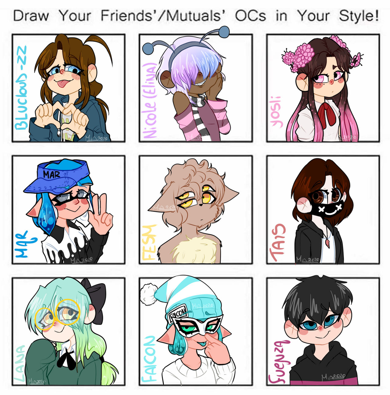 Draw Your Friends Ocs In Your Style By Mia Pinky On Deviantart Draw Your Friends Ocs In Your Style By Mia Pinky On Deviantart