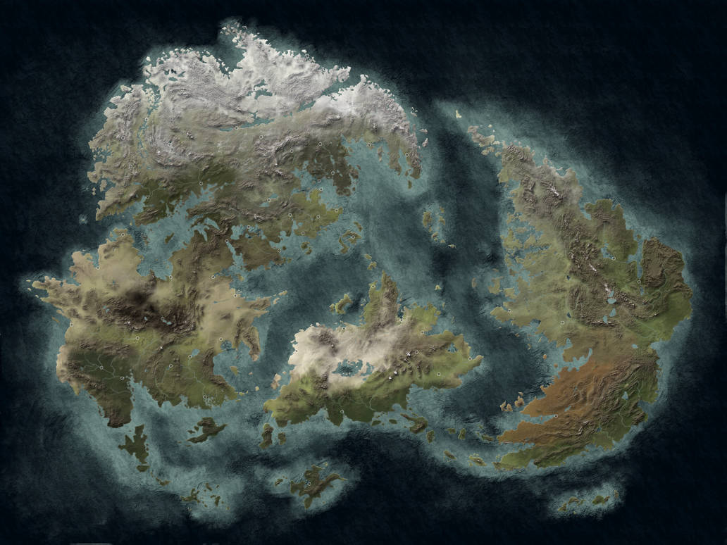 Fantasy Map by JomeaArt on DeviantArt
