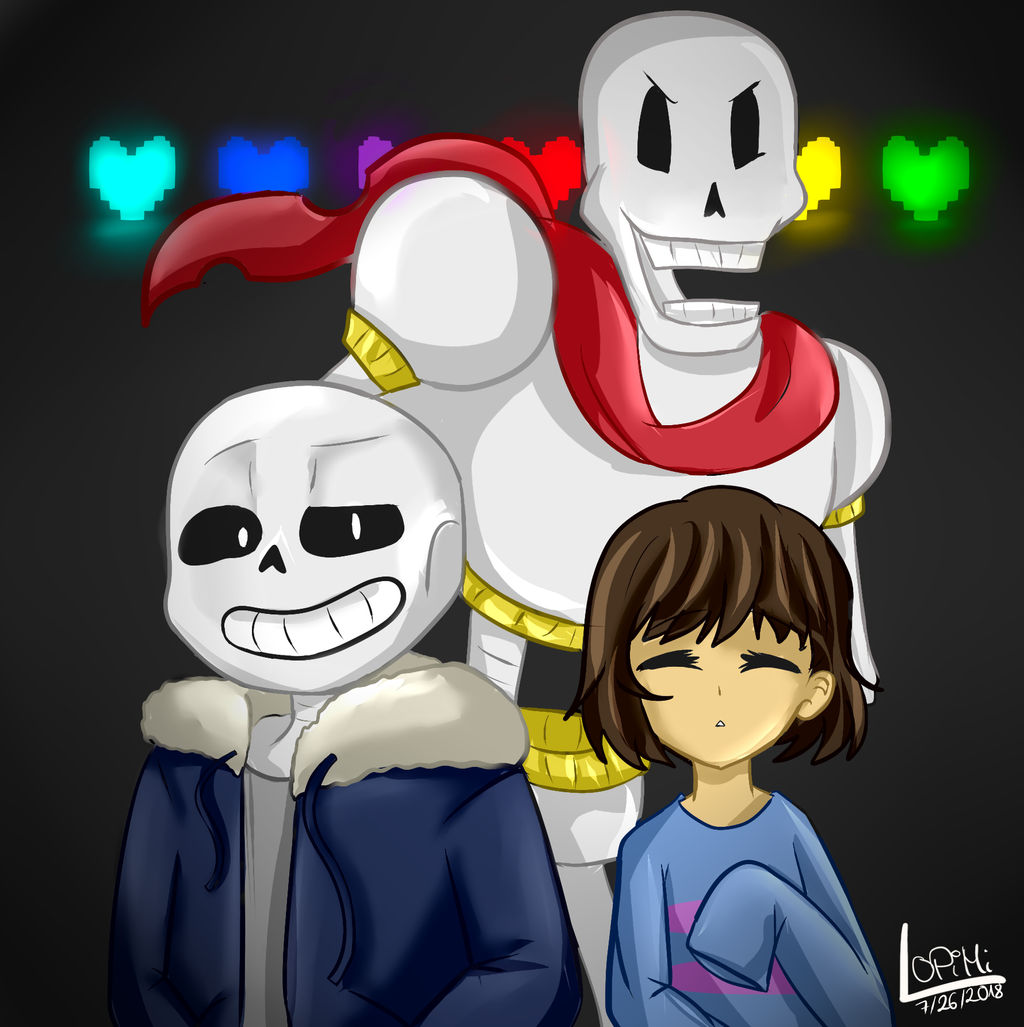 Sans Papyrus And Frisk Undertale Fanart By Lopimi On Deviantart Sans Papyrus And Frisk Undertale Fanart By Lopimi On Deviantart