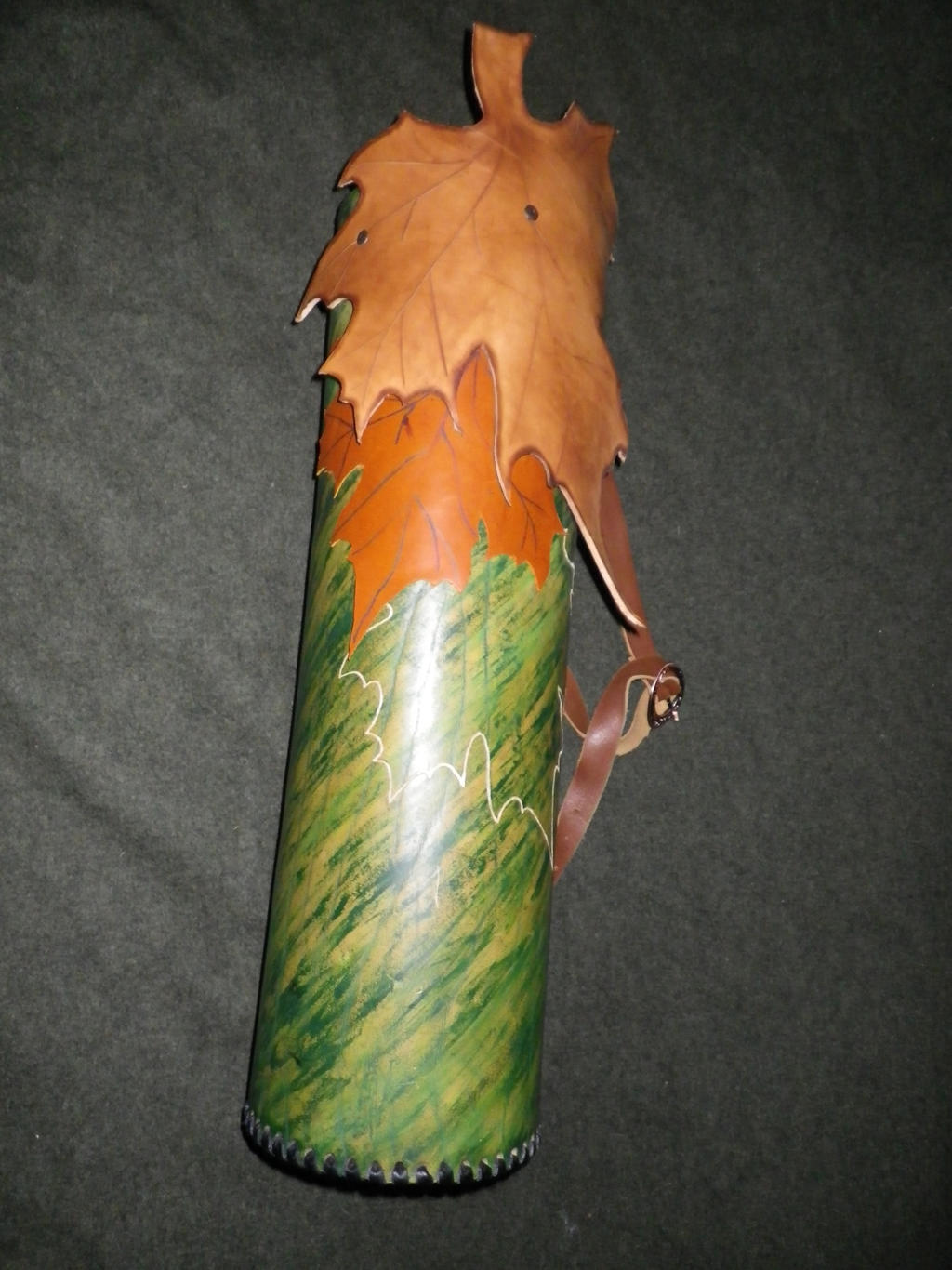 Leather elven quiver