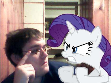 Rarity Is Angry.