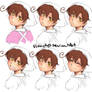 Chibi!Romano: Expressions