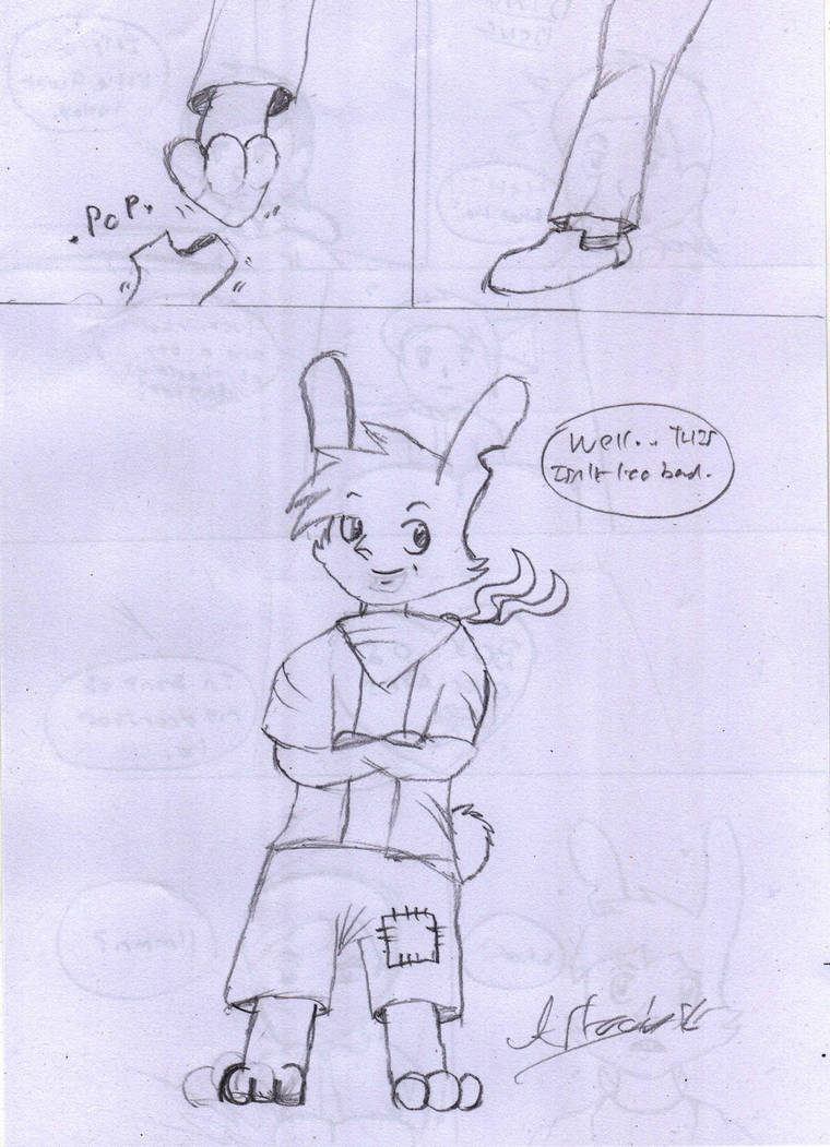Rabbit TF Comic Final Part (Point Commission) by Artooinst on DeviantArt