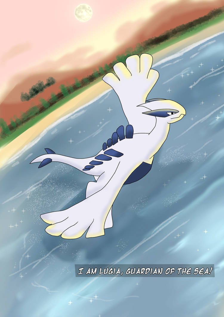 Lugia: Midnight Flight by Deruuyo on DeviantArt